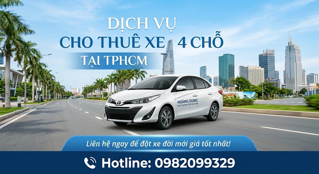 Thuê Xe 4 Chỗ Tại Tphcm